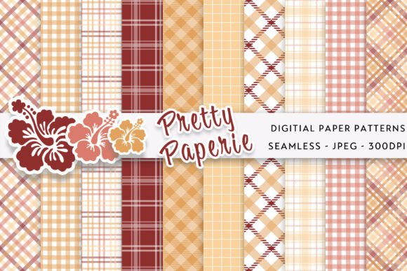10 Autumn Digital Paper Backgrounds for Creative Projects