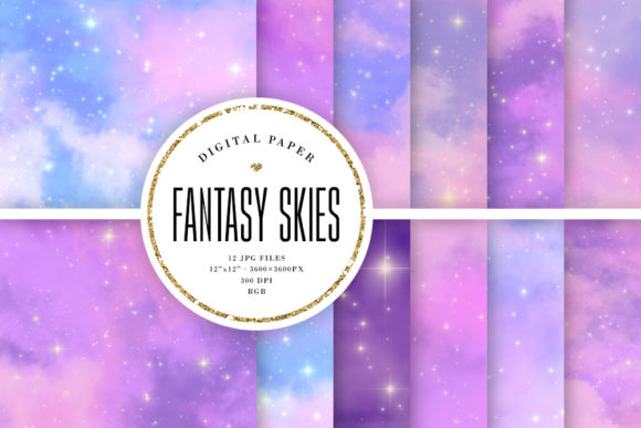 Embracing the Ethereal: A Guide to Fantasy Sky Backgrounds - Pastel Galaxy