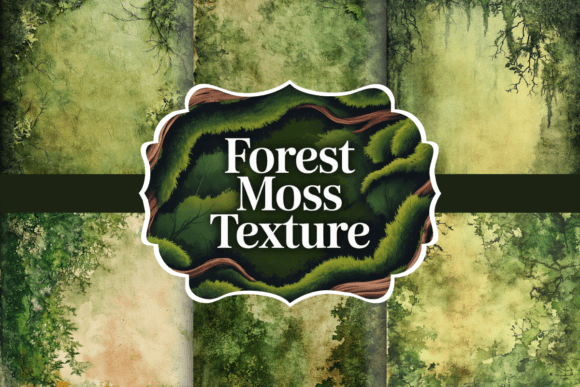 Forest Moss Backgrounds: Nature’s Grounding Texture for Your Designs