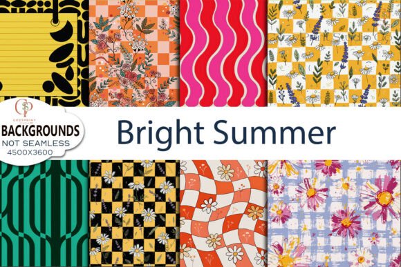 Infuse Your Designs with Sunshine: The Bright Summer Backgrounds Collection