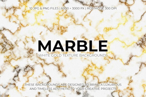 Marble White Gold Texture Backgrounds: Elevate Your Design Projects