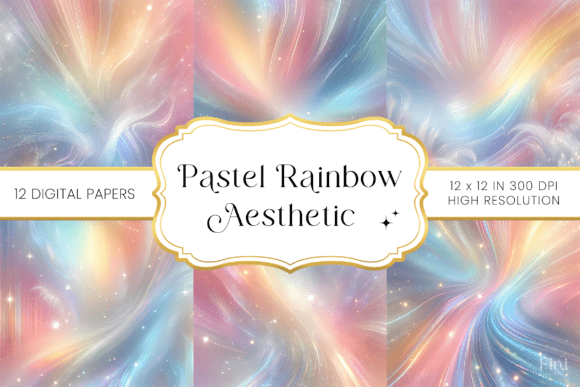 Pastel Rainbow Aesthetic Backgrounds: A Designer's Guide