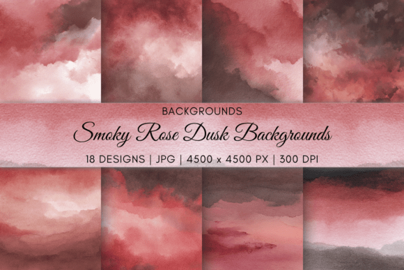Smoky Rose Dusk Backgrounds: A Guide to Moody Elegance