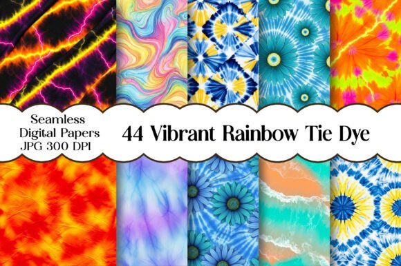 Unleash Creative Energy with Vibrant Rainbow Tie Dye Backgrounds