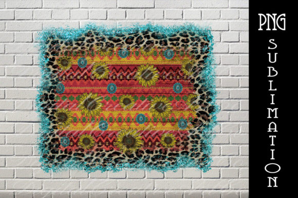 Western Aztec Sunflower Backgrounds: Bold Patterns for Modern Makers